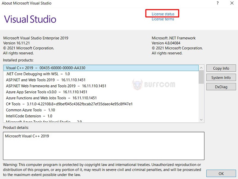 Microsoft Visual Studio 2019 Enterprise 12 Microsoft Visual Studio Enterprise 2019